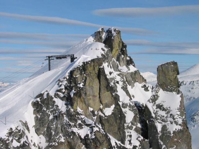 Top of Showcase T-Bar - Blackcomb, Whistler, BC