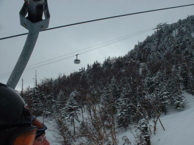 Jay Peak Tram with new Swboda/Leitner cabins-Jay Peak, VT