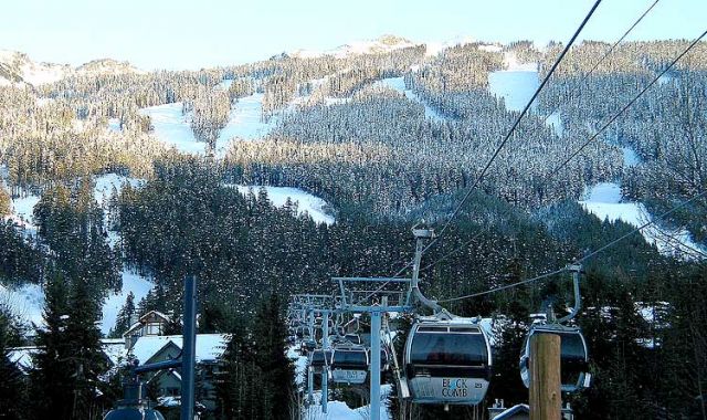 Lower Excalibur Gondola-Whistler,BC