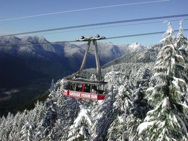 Red Skyride, Grouse Mountain, British Columbia