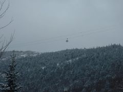 Jay Peak Tram with new Swboda/Leitner cabins-Jay Peak, VT