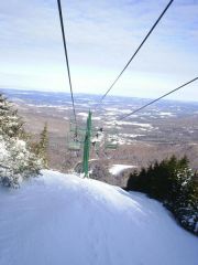 Madonna 1 Chair-Looking down-Smuggler's Notch Resort, VT