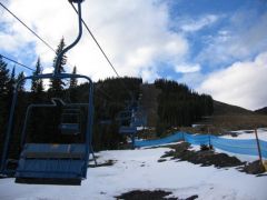 Blue Chair, Manning Park, British Columbia