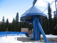 Blue Chair, Manning Park, British Columbia