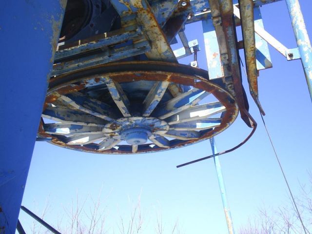 Abandoned Poma Platter Pull, Pico Vermont