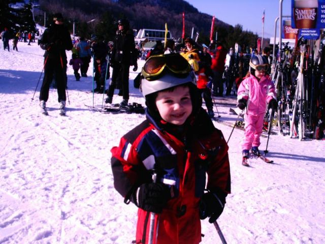 My Ski Instructors Son