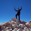 Christian (heavenly_romer) on top of Mt. Shasta a year later