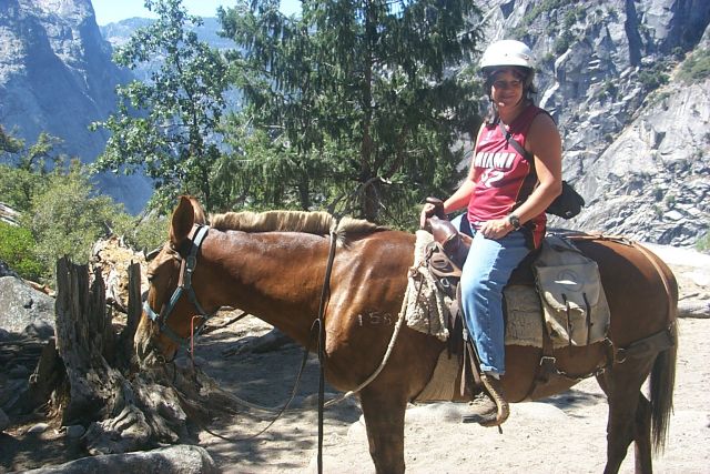 Me and a mule named Sally