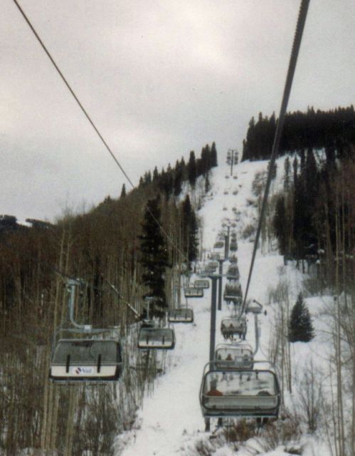 Vail 1985 | Vista Bahn Uphill View