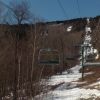 Panorama looking up the lift line