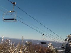 Sunapee Express Quad Lift Line